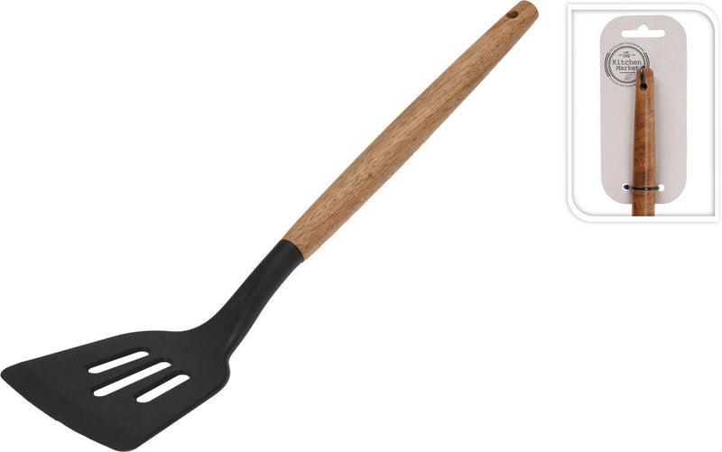 Spatel met Acacia Handvat 32cm