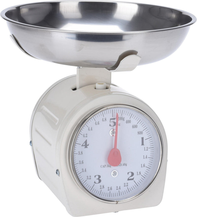 Keukenweegschaal analoog met schaal 5kg