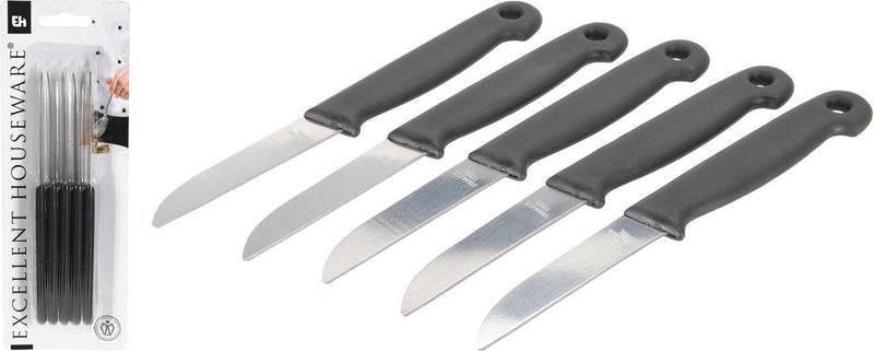EH Schilmesjes RVS set van 5 stuks