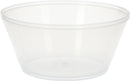Re-Usable Transparant Schaal PP 750 set 2 stuks