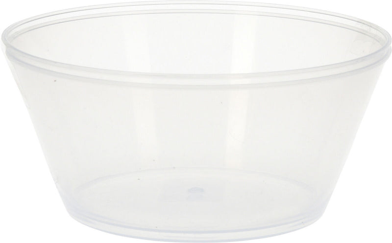 Re-Usable Transparant Schaal PP 750 set 2 stuks