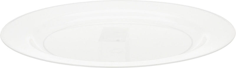 Re-Usable Transparant Bord PP 23cm set 4 stuks