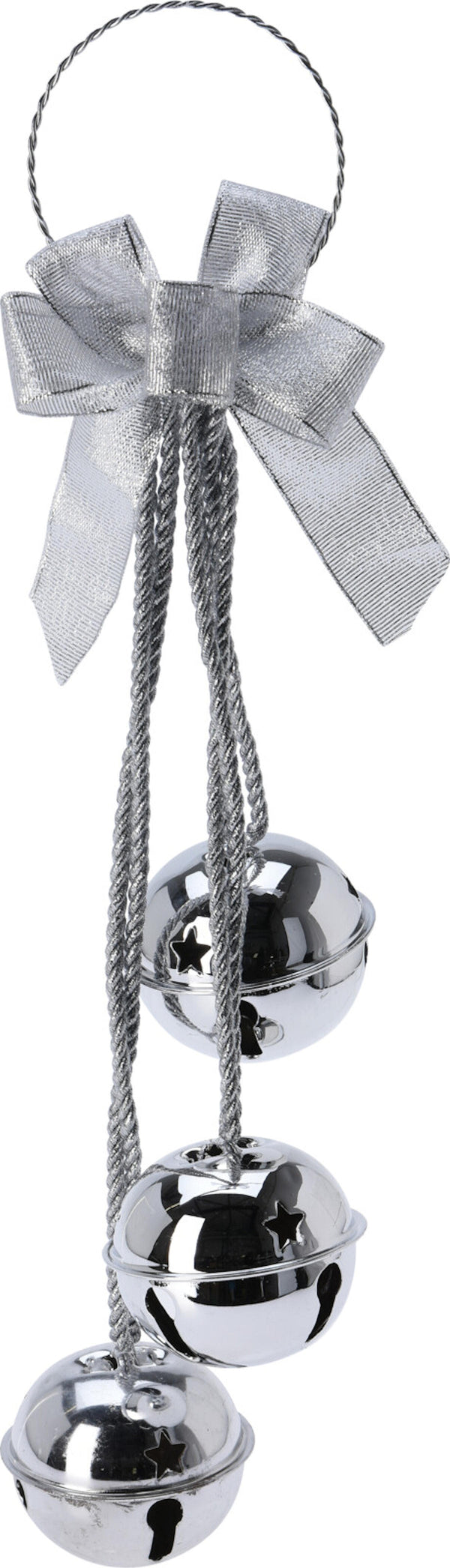 Kerst Deurhanger bellen - Zilver