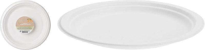 Bord bagasse 23cm set 8 stuks