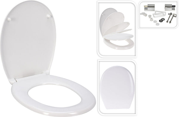 Toiletbril Duroplast wit