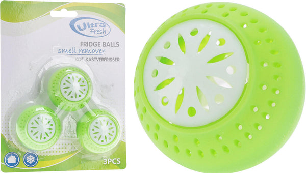 Ultra Fresh Koelkastverfrisser 3 Stuks Groen/Wit