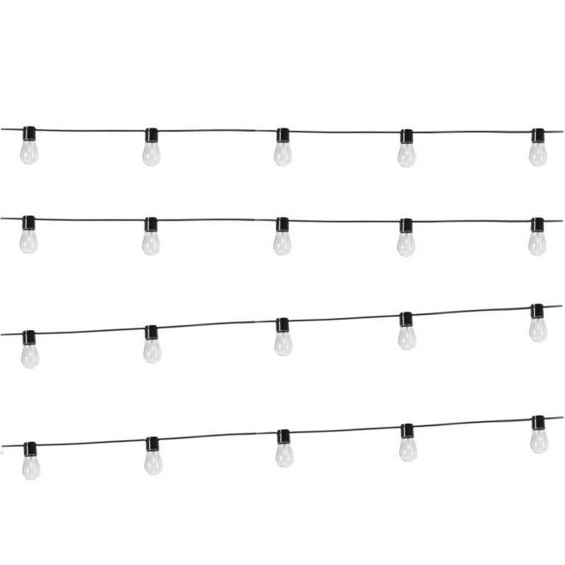 Lichtsnoer 20 LEDS met Timer Warm Wit
