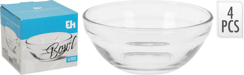 Compot schaaltjes 10cm set 4 stuks