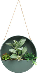 Hangdeco kunstplant in box 25cm