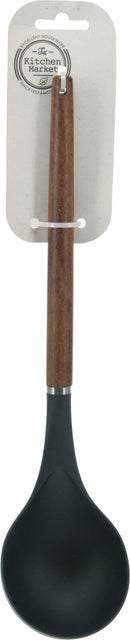 Soeplepel met Acacia Handvat 32cm