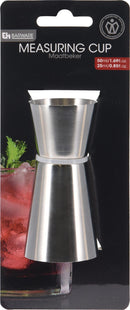 Barware RVS maatbeker 50/25ml