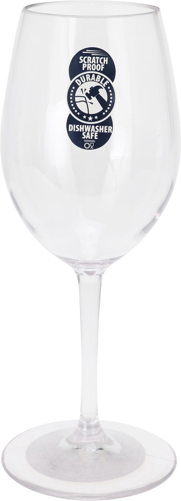 Wijnglas AS Kunststof helder 330ml