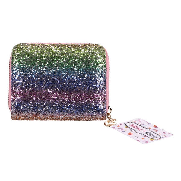 Glitter Regenboog Portemonnee