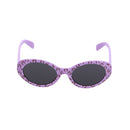 Paardenpraat TV Zonnebril Hoefijzers Cat3 Paars