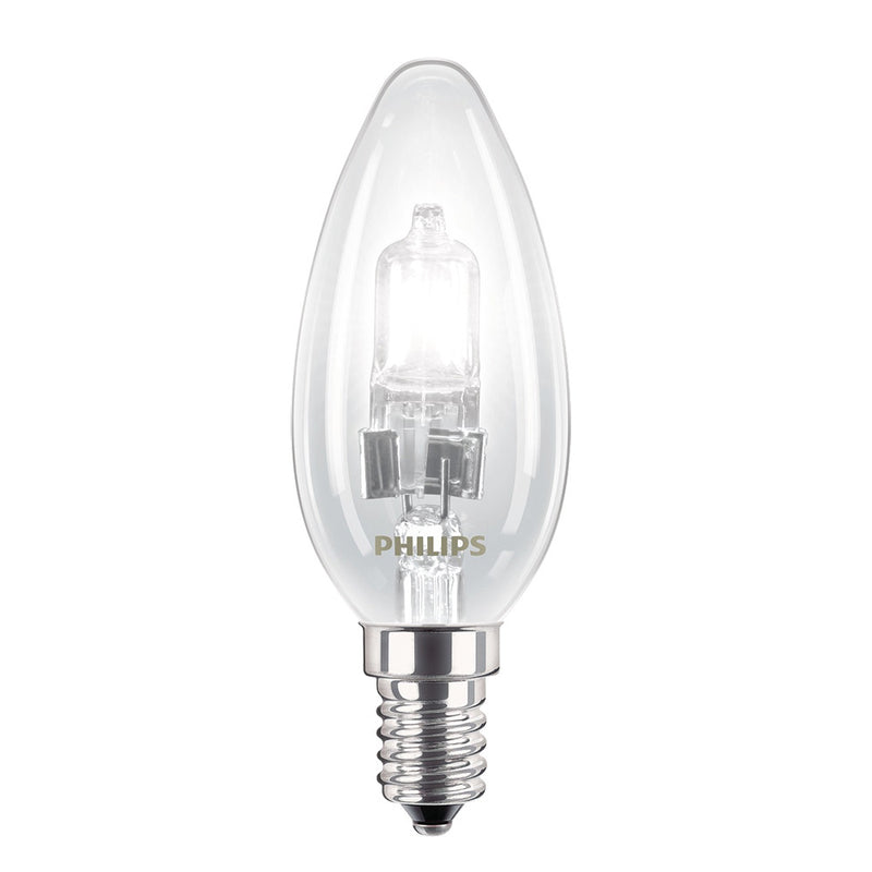 Philips Eco Classic 18W (23W) E14 Dimbare Halogeen Kaarslamp
