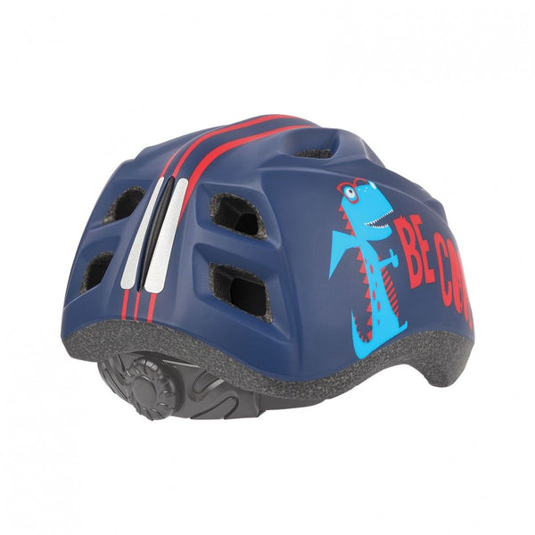 Fietshelm Polisport Be Cool S 52-56 cm - donkerblauw/rood