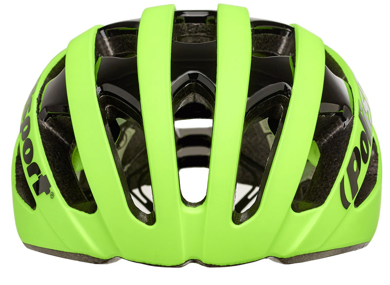 Fietshelm Polisport Light Pro M 54-58 cm - mat fluor geel / zwart