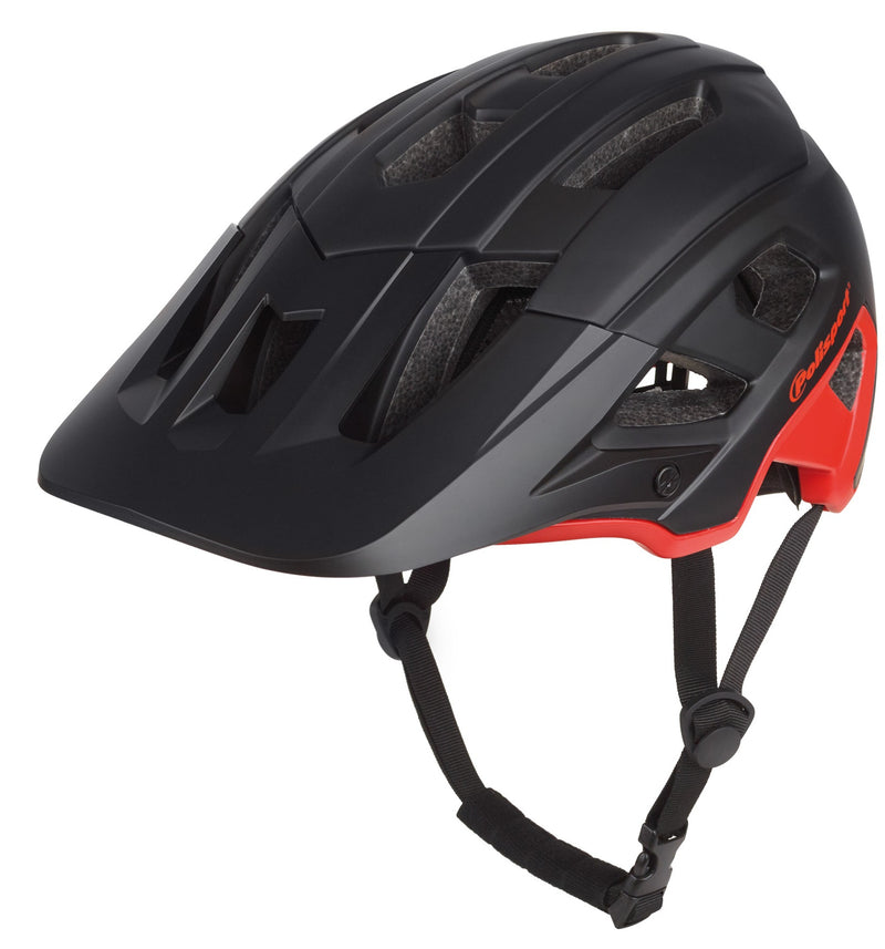 Fietshelm Polisport Mountain Pro M 55-58 cm - zwart / rood