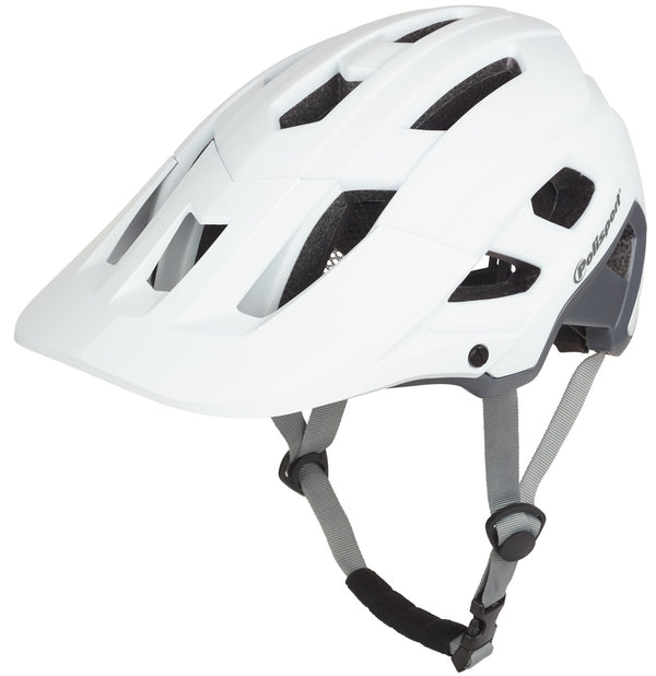 Fietshelm Polisport Mountain Pro M 55-58 cm - wit / grijs