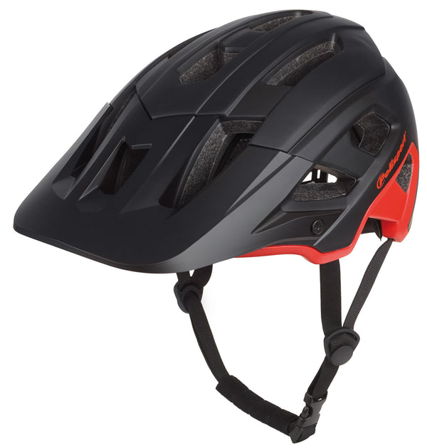 Fietshelm Polisport Mountain Pro L 58-61 cm - zwart / rood