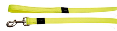 Rogz For Dogs Fanbelt Long Lijn Geel 20 MMX1,8 MTR