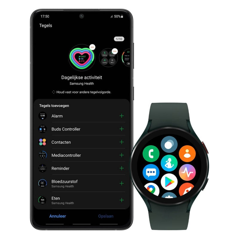 Samsung R870 Galaxy Watch4 44 mm Groen