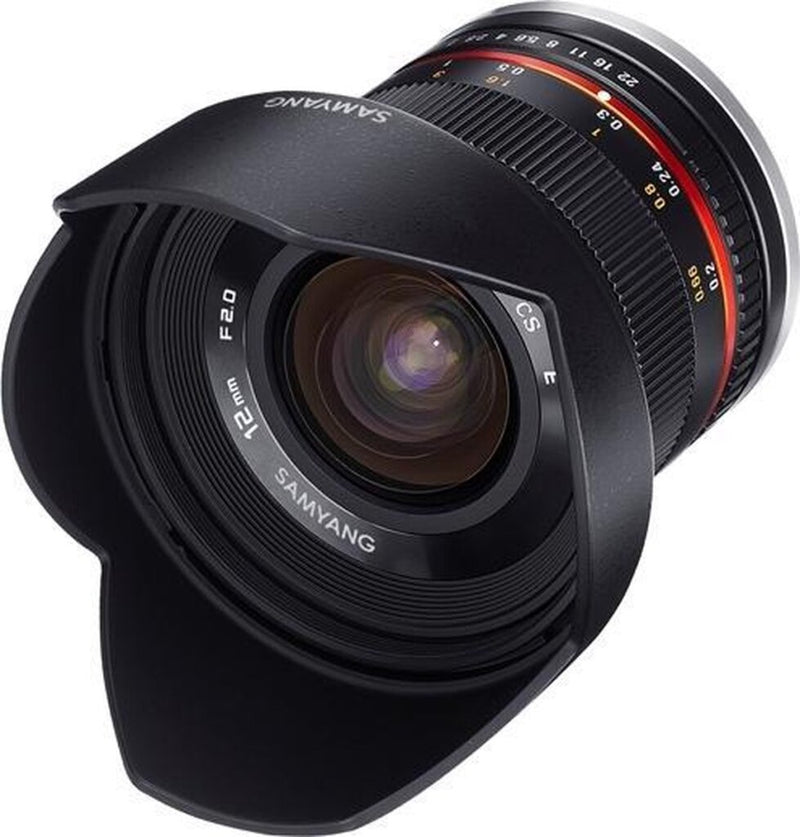 Samyang 12mm F2.0 NCS CS voor Sony E zwart