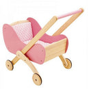 Pintoy Houten Poppenbuggy met Matrasje