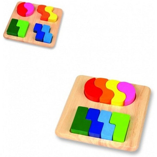 Pintoy Vormenpuzzel (2-zijdig)