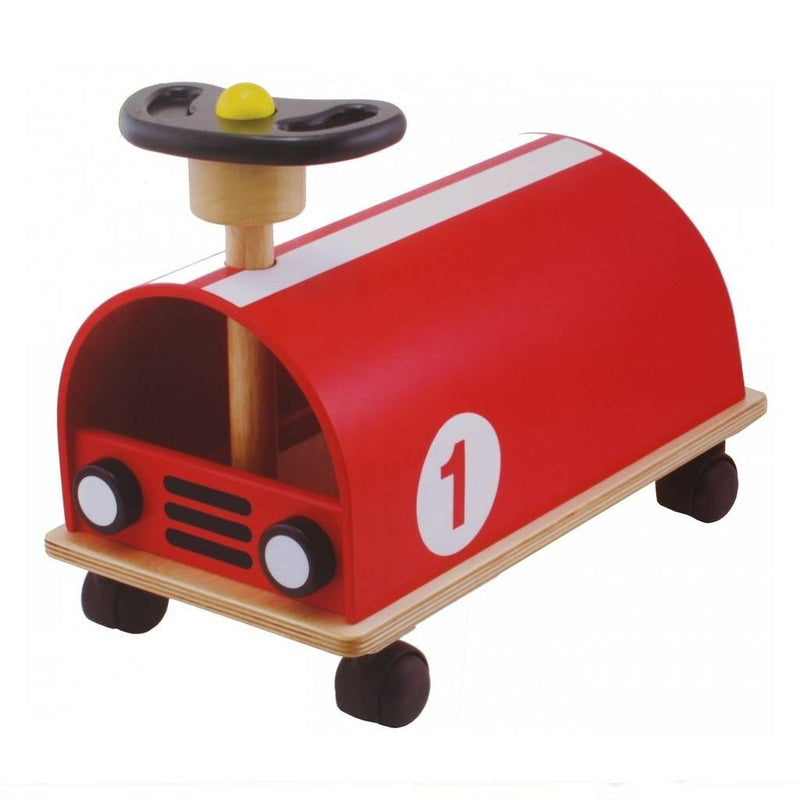 Pintoy My Red Racer Houten Loopauto Rood