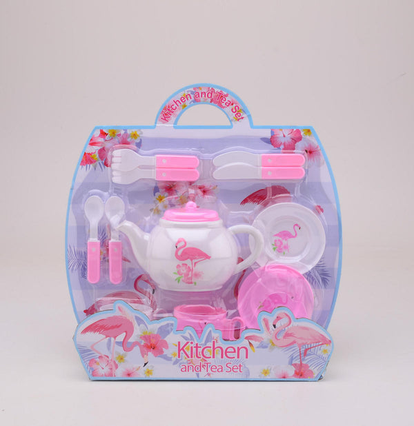 Servies set op kaart 11-delig