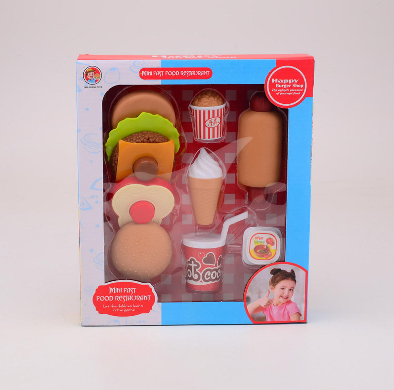 Happy burger shop hamburger 9-delig