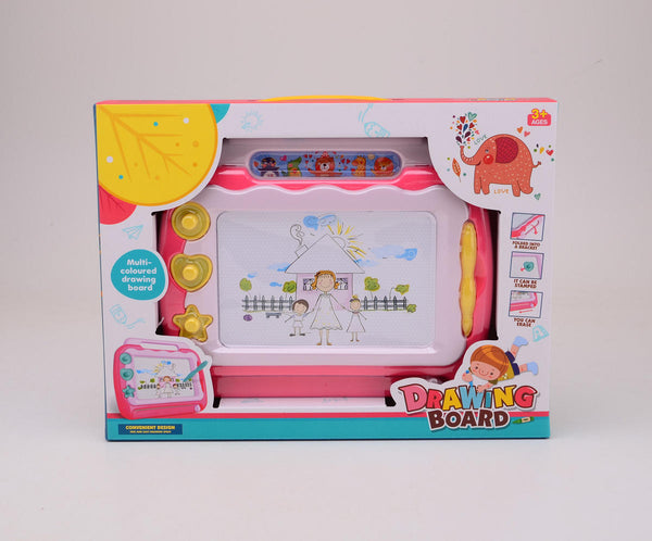 Tekenbord uitveegbaar 30x24cm 2ass.