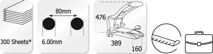 Kangaro K-7202732 Blokperforator HDP-2320N Zwart