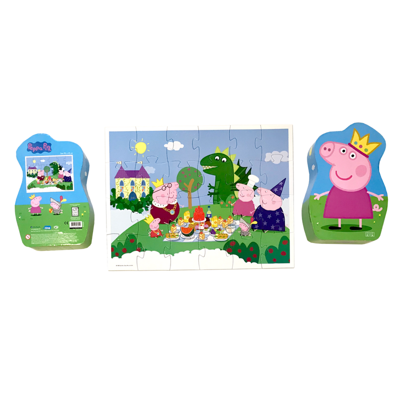 Peppa Pig Deco Puzzel - Prinses - In Mooi Kartonnen Verpakking