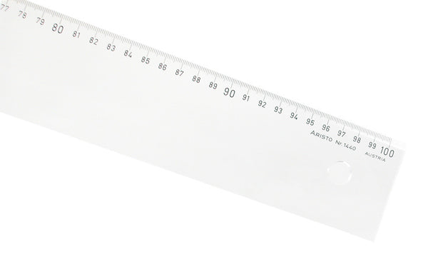 Aristo AR-1440 Liniaal 100cm Glashelder Plexiglas