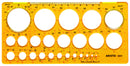 Aristo AR-5031 Cirkelsjabloon 1-36 Mm 25 Cirkels