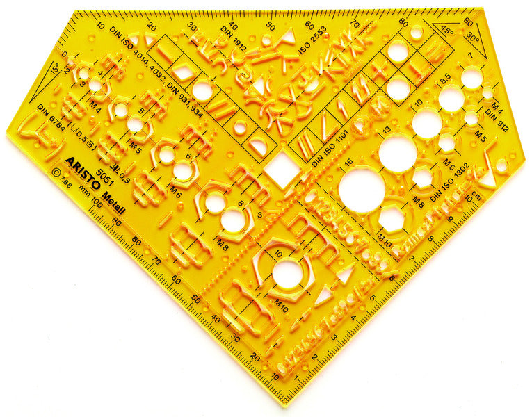Aristo AR-5051 Sjabloon "metaalbewerking"