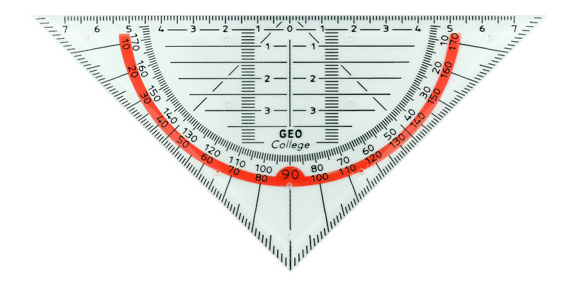 Aristo AR-23001 Geodriehoek 14cm Zonder Greep