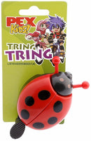 Kinderbel PexKids Lieveheersbeestje - rood