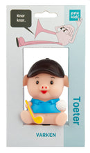 Fietstoeter PexKids Varken - blauw