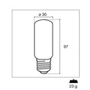 Century INSTB-092730 Led Lamp E27 1300 Lm 3000 K