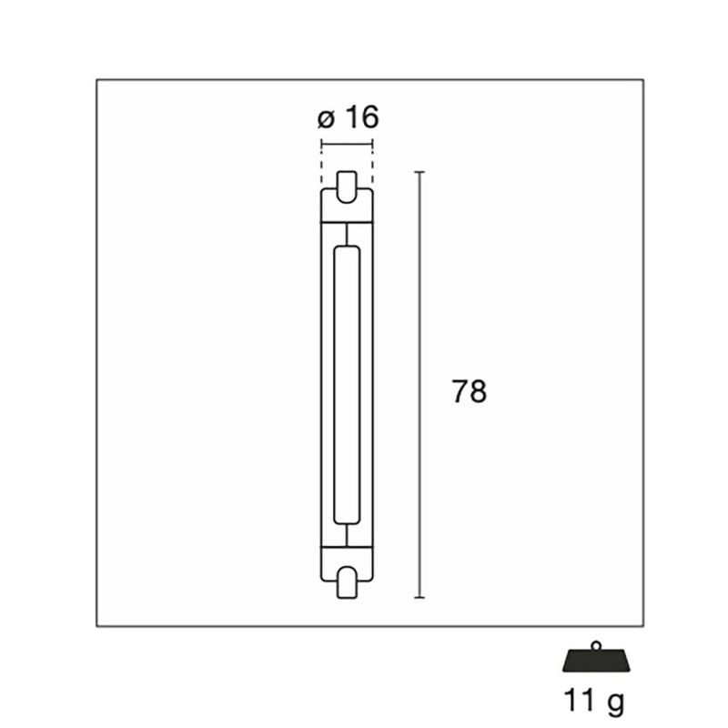 Century TRCOB-057830 Led Lamp R7s 6w 615 Lumen 3000k
