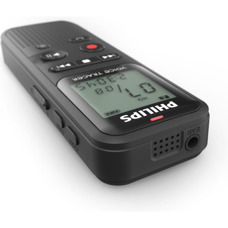 Philips DVT1150 VoiceTracer Audiorecorder Zwart