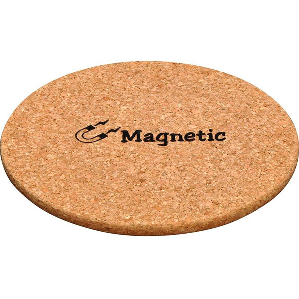 Onderzetter kurk 21cm magnetisch