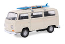Modelauto "VW Bus T2 Model + Surfplank".