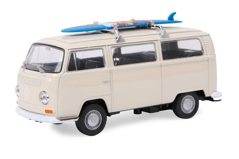 Modelauto "VW Bus T2 Model + Surfplank".