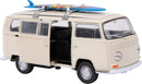 Modelauto "VW Bus T2 Model + Surfplank".