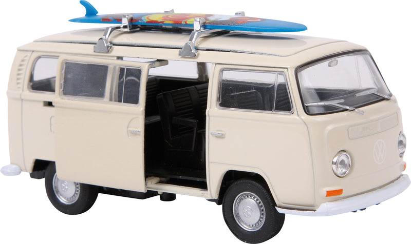 Modelauto "VW Bus T2 Model + Surfplank".
