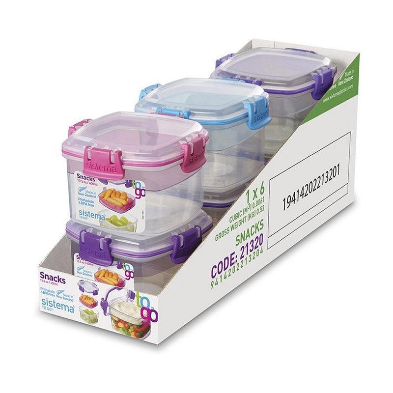 Sistema To Go Snack Box 400 ml Assorti
